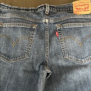 Levi's Dark Blue Denim Jeans